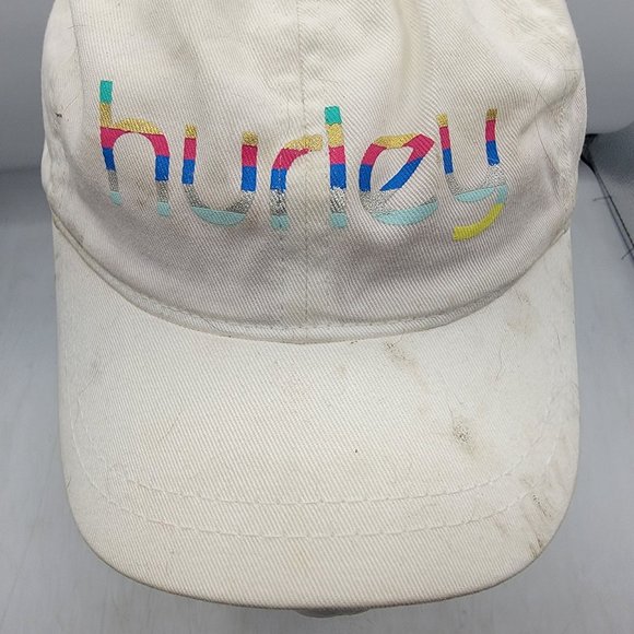 Hurley Adults Rainbow Logo Hat Cap Comfort Casual Lightweight Adjustable - Picture 5 of 9